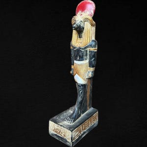 Handcrafted Khnum Statue: Egyptian God of Creation