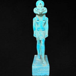 God Khnum Statue: Egyptian God of Creation Figurine - Made in Egypt