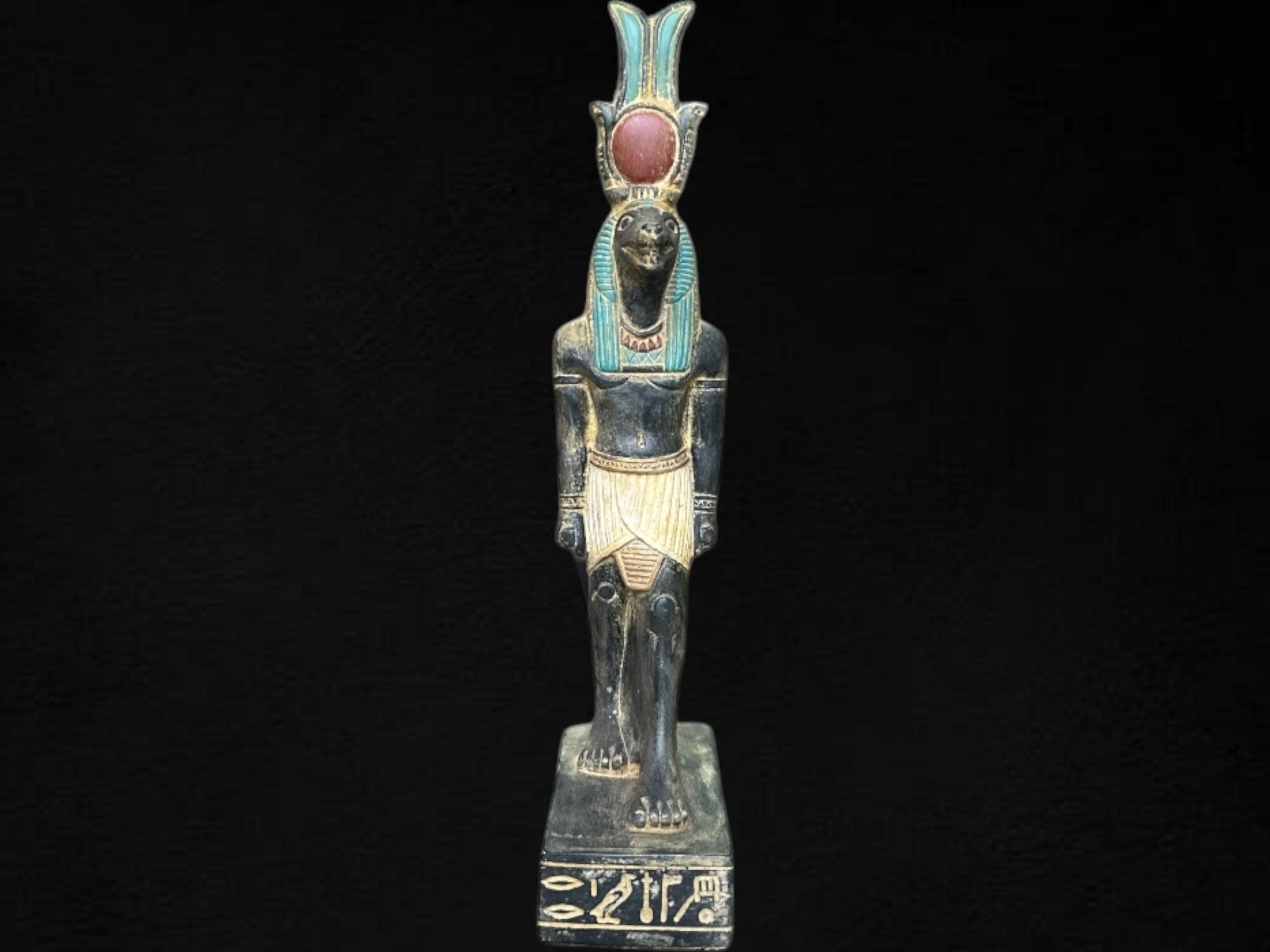 エジプトのソベク像：古代のワニ神の彫刻 - Etsy 日本