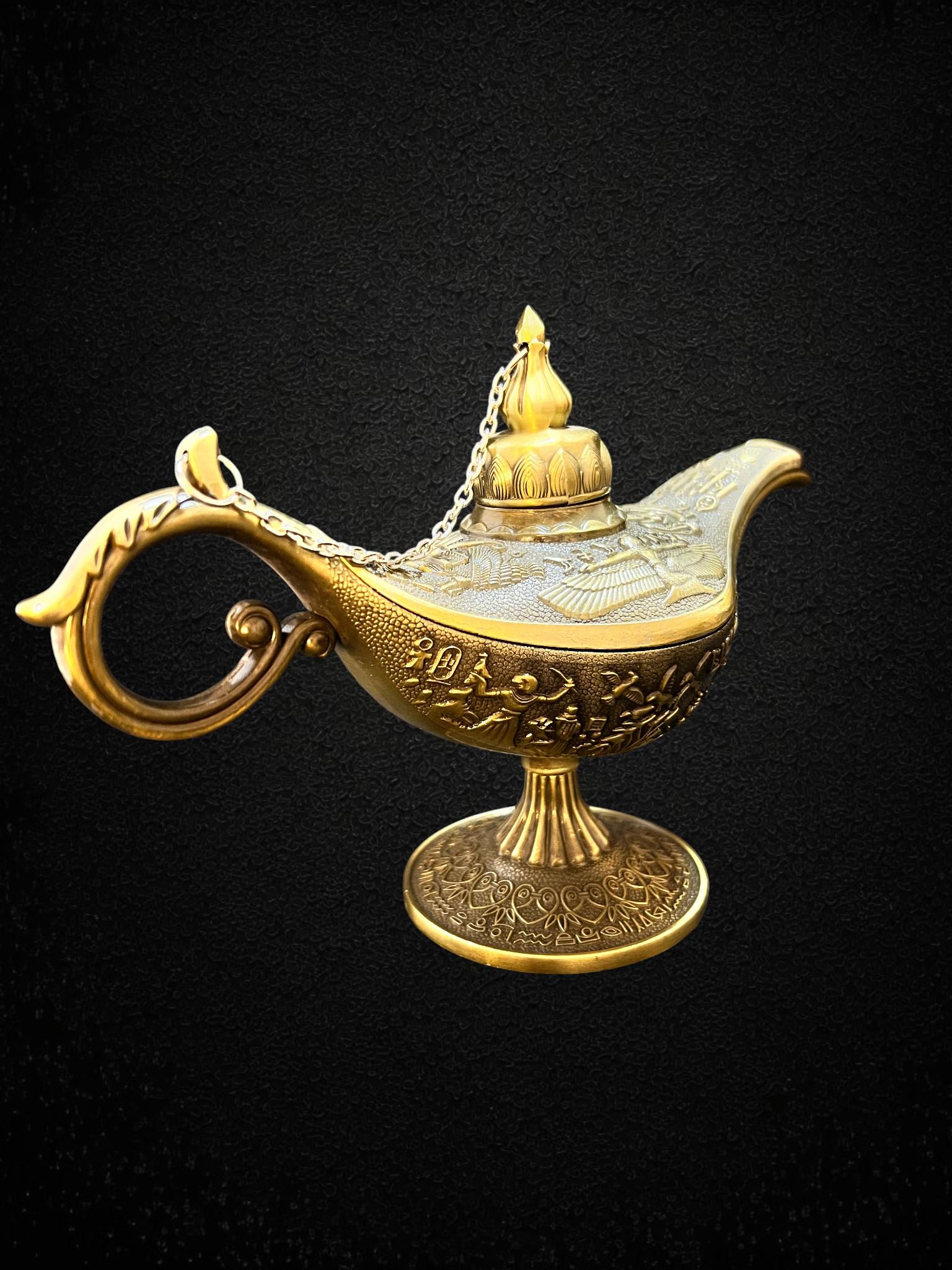 ユニークなアラジン魔法のランプの精霊ランプ、アンティーク オイル