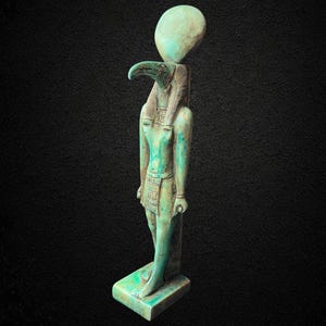 Thoth Statue: Egyptian God of Wisdom, Handcrafted Home Decor