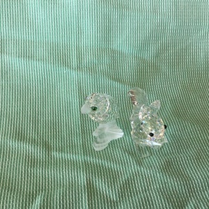 Swarovski Crystal Parrot and Squirrel combo set # 20