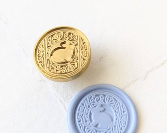 Bunny Wax Seal Stamp- 25mm