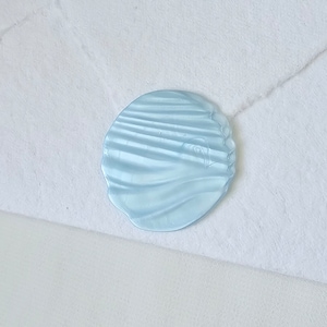 Ocean Breeze-Handmade Self-Adhesive Wax Seal Sticker/Peel & Stick Wax Seal/Invitation/Seating Chart- Set of 25