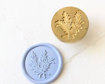Rosemary Wax Seal Stamp- 25mm