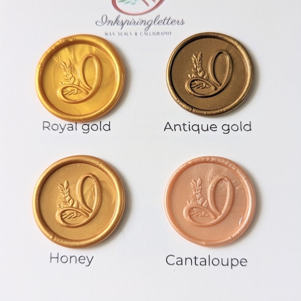 Sampler- Wax Seal Samples- Set of 4