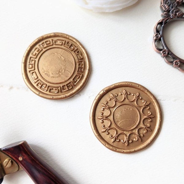 Wax Seal Seating Chart Frame Etsy