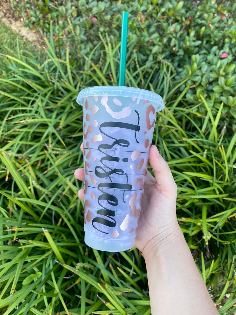 Classy Bougie Leopard Starbucks Cup