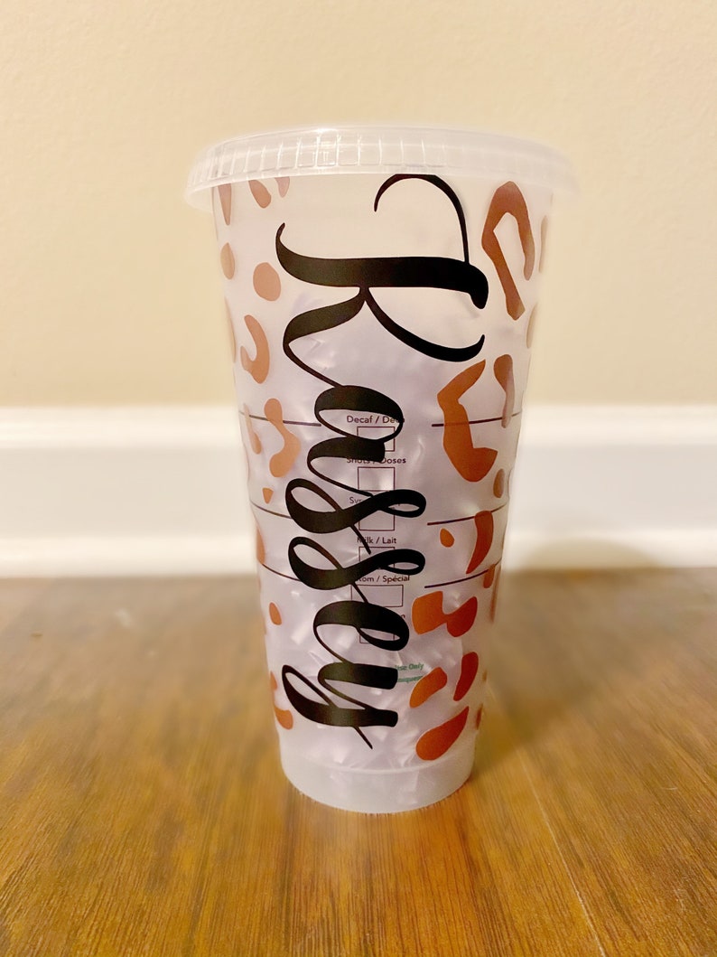 Classy Bougie Leopard Starbucks Cup