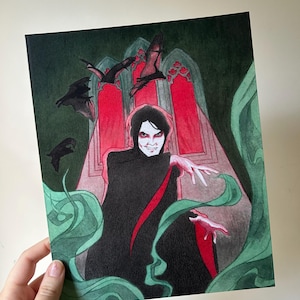 Vampires Will Never Hurt You 8x10 Print - Gerard Way My Chemical Romance Original Art Print