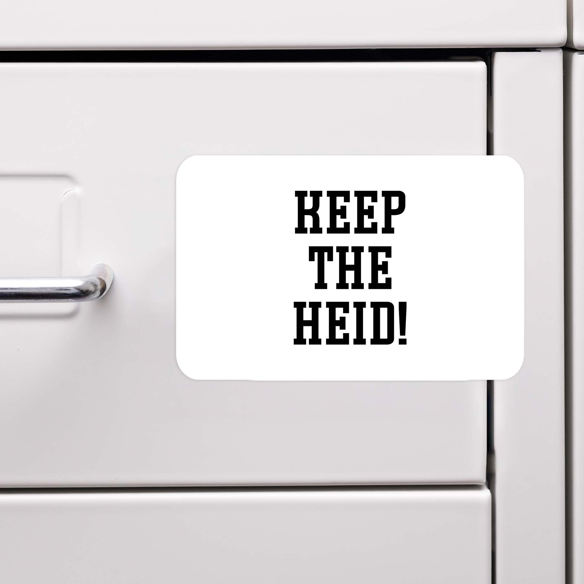 Keep The Heid Scottish Slang / Scottish Gifts Etsy