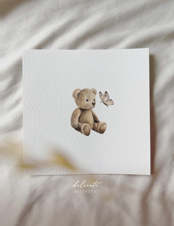 Dreamy Encounter - Miniature Art Print - Print after my Original Watercolor - DelicateAesthetic