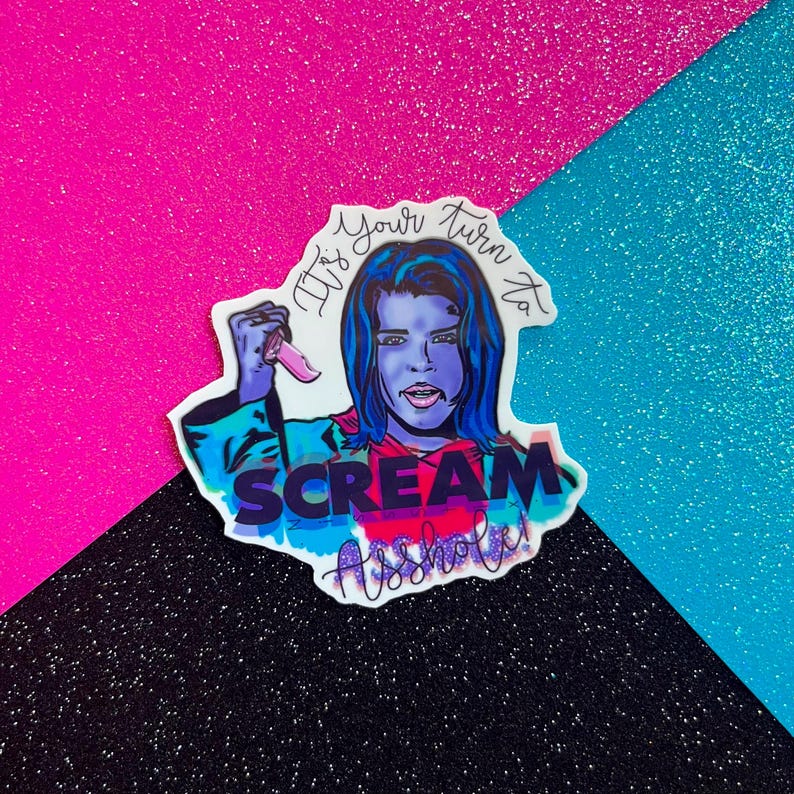 Scream 3 Sticker Set: Water-resistant Vinyl Decals - Etsy