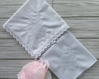 Lindon Utah Temple Dedication Handkerchief