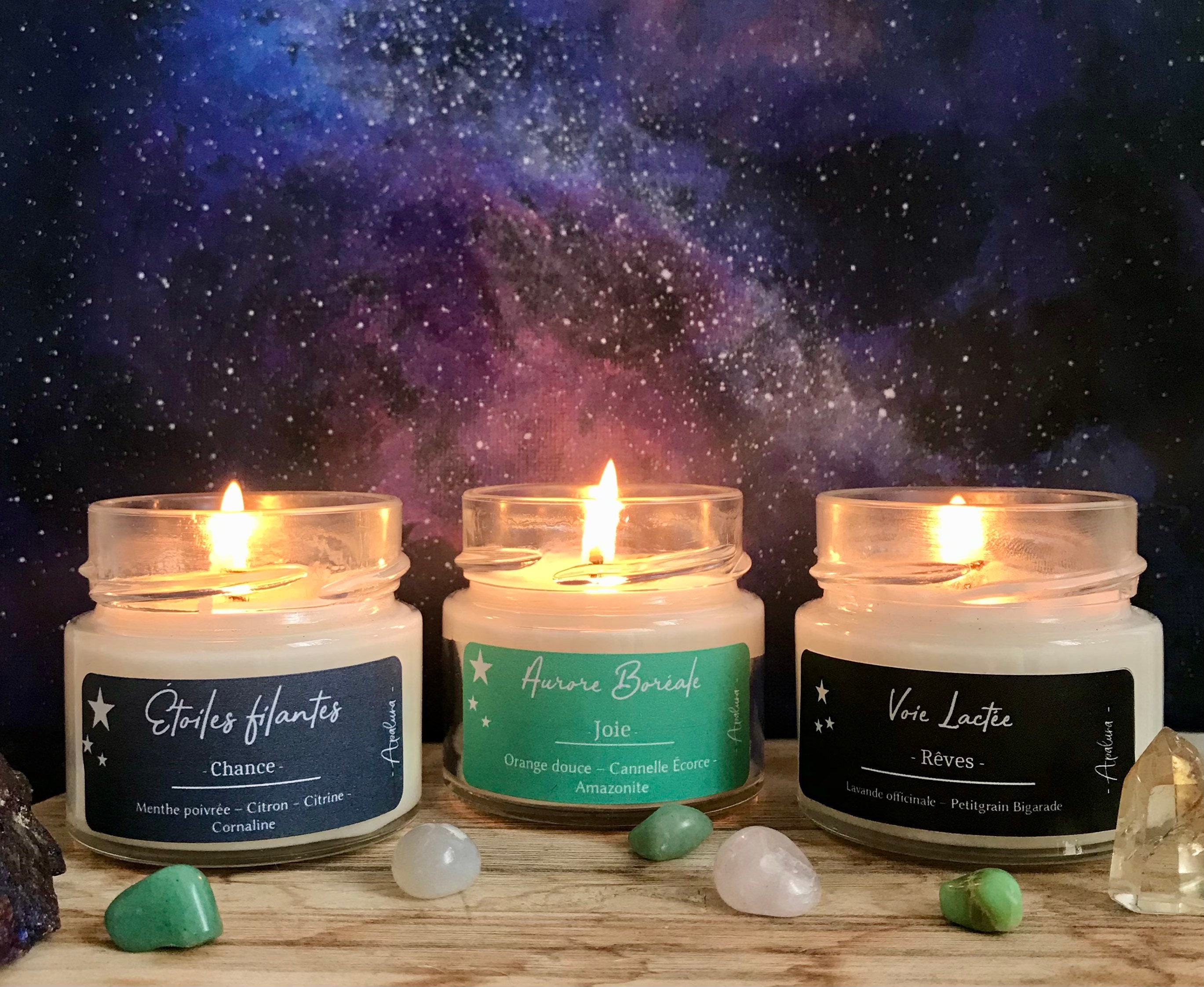 Coffret 3 Bougie Cosmos