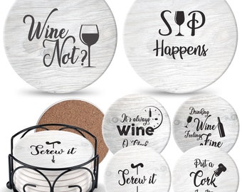 Sayings Coasters Etsy