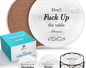 Sayings Coasters Etsy