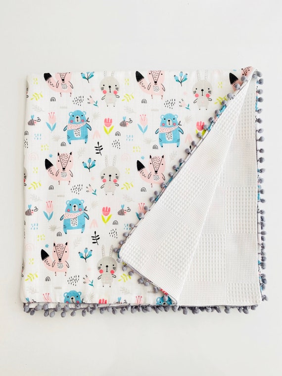 double layer muslin blanket