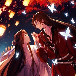 Heaven Official's Blessing Hualian Art Print