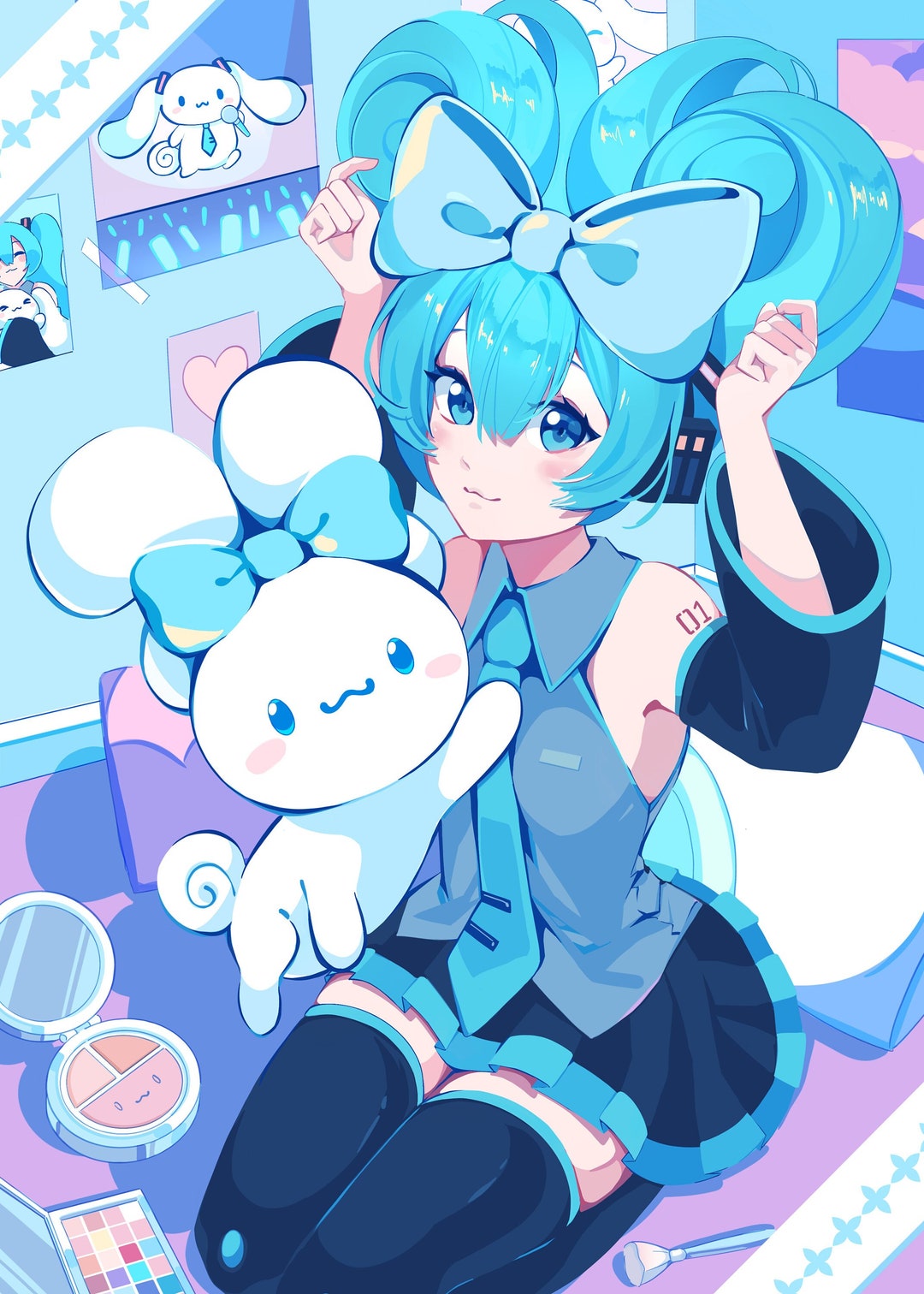 4L Hatsune Miku X Cinnamoroll Sax | eBay