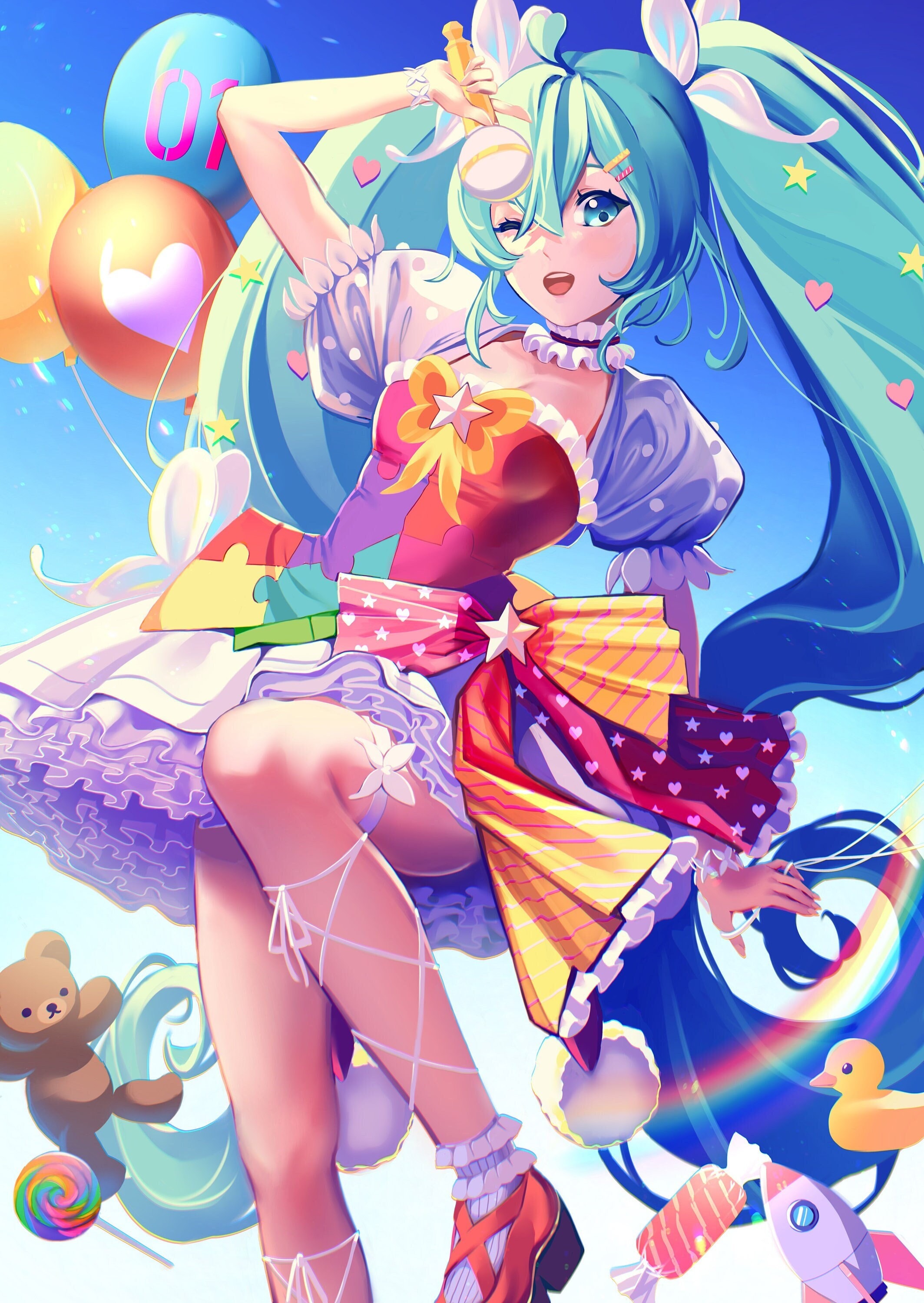 Hatsune Miku Expo 2023 Art Print 11