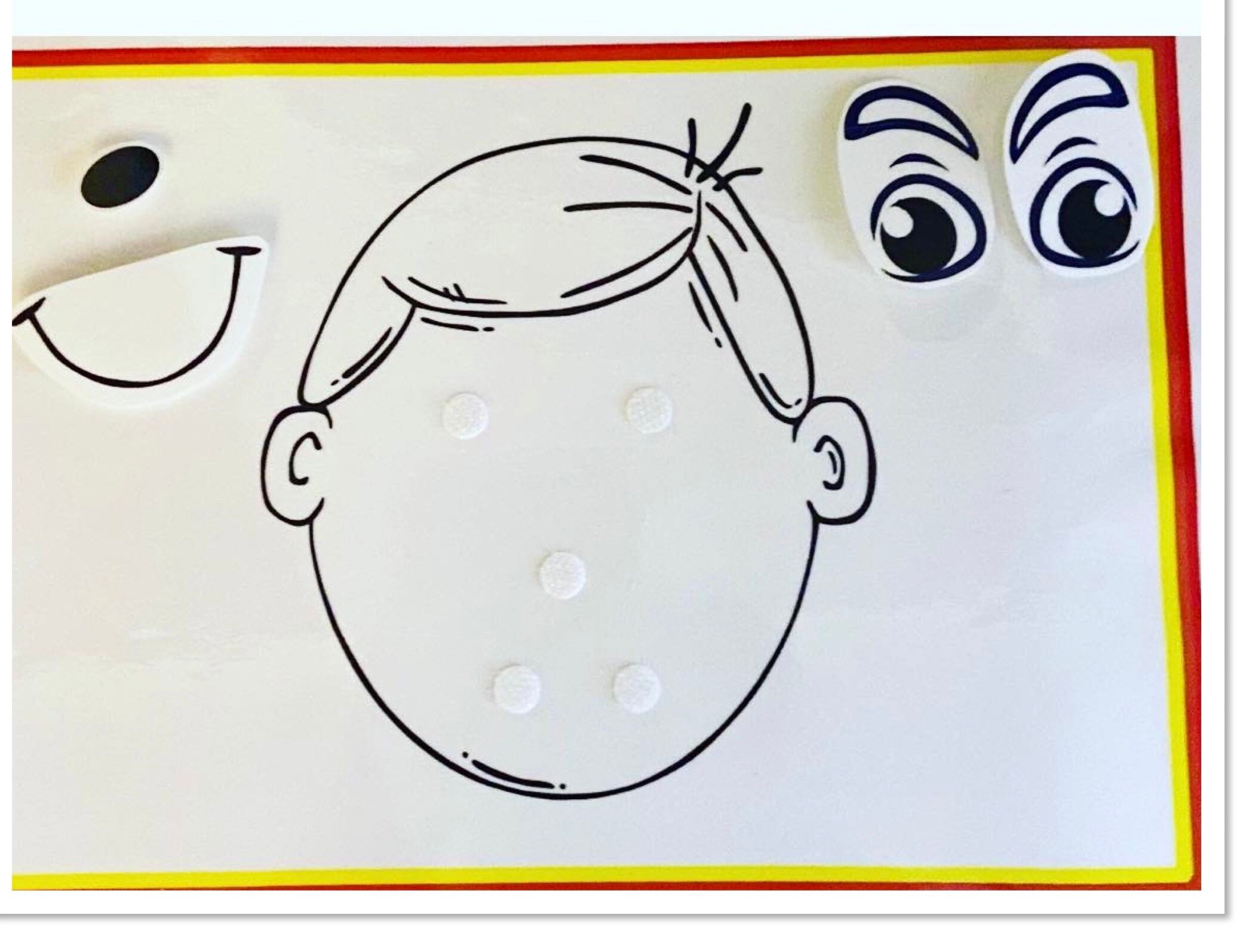 Create a Face Activity Sheet - Etsy UK