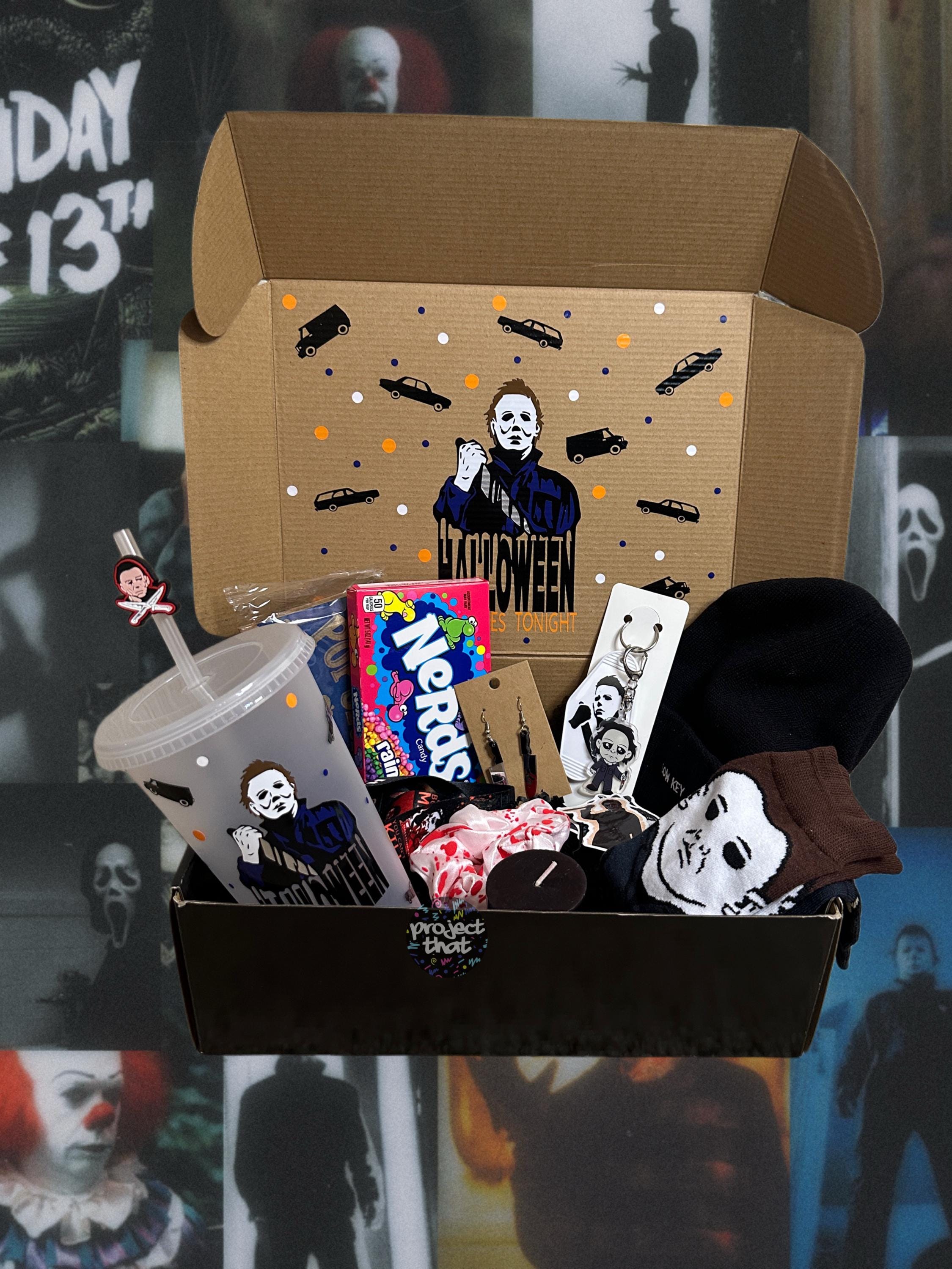 Movie Night Box | Horror Fans| Gift Box | Gift Set | Cold Cup | Tumbler | Custom