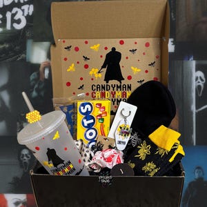 Movie Night Box | Horror Fans| Gift Box | Gift Set | Cold Cup | Tumbler | Custom