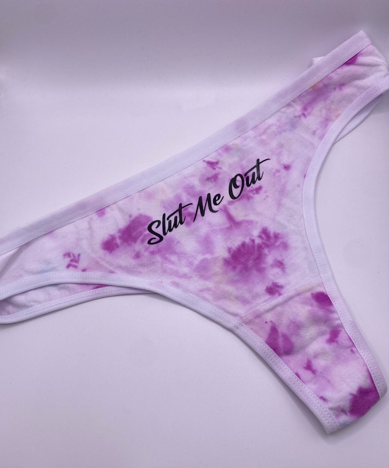 Custom Undies thongs & Panties Personalized Undies Etsy