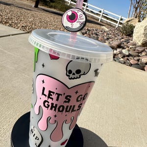 Custom Cold Cup | Tumbler | Straw Topper Charm