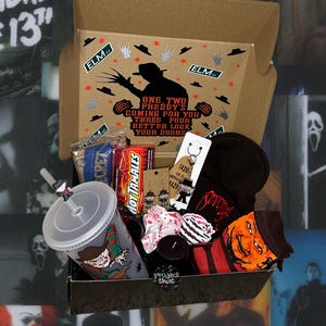 Movie Night Box | Horror Fans| Gift Box | Gift Set | Cold Cup | Tumbler | Custom