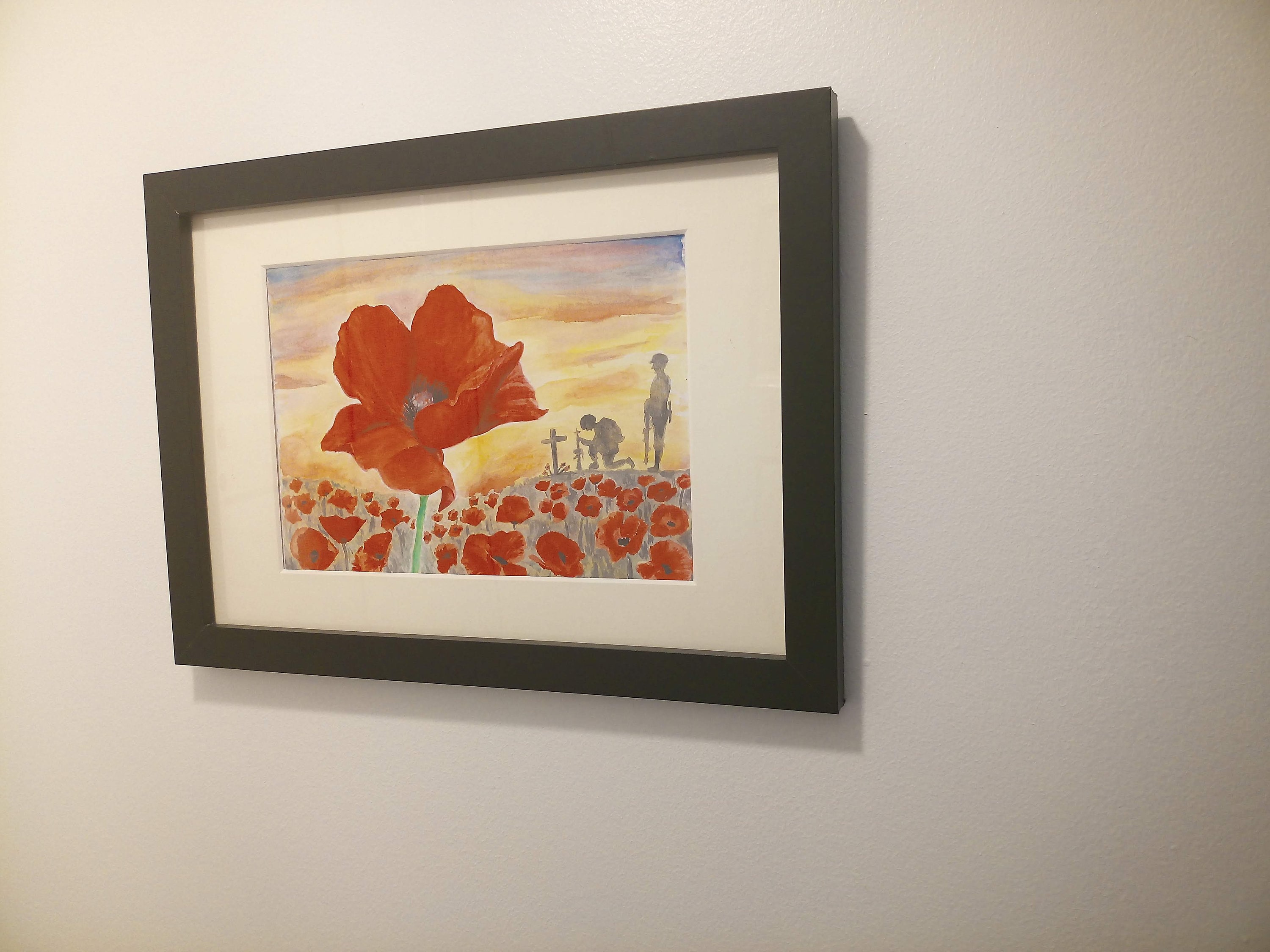 Poppies (remembrance) A5, A4 Print, A5 Original - Etsy