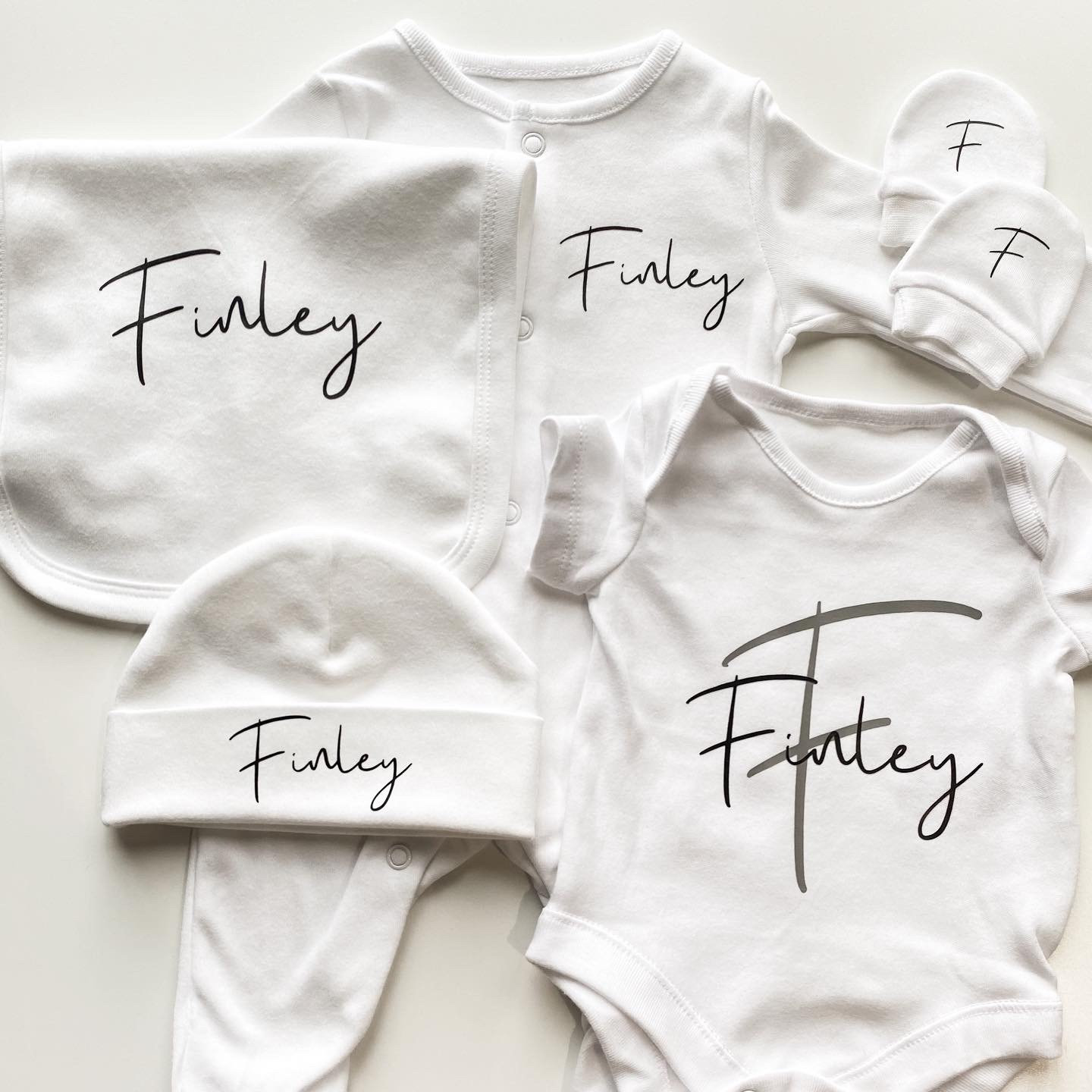 Personalised Baby Set Unisex Baby Set Baby Boy Set Baby Etsy
