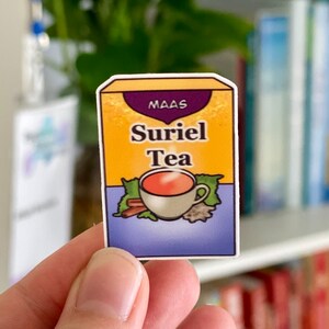Suriel Tea Funny Kindle Sticker, ACOTAR, A Court of Thorns and Roses