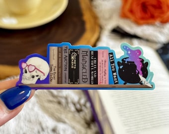 Dramione AO3 Fanfic Bookshelf Sticker, Manacled DMATMOOBIL The Auction, Bookish Kindle Decal, Matte Vinyl