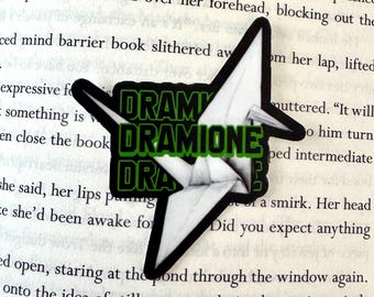 Dramione Fanfic Vinyl Sticker, Water Resistant (2.5x2.2 inches)
