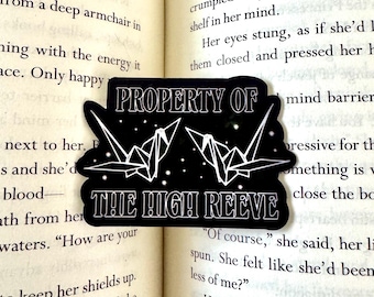 Dramione Fanfic Kindle Sticker, High Reeve Vinyl Decal