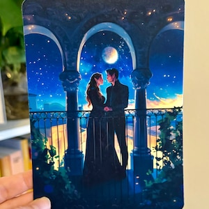 Rhysand & Feyre Kindle Insert for Clear Case, Night Court, ACOTAR, A Court of Thorns and Roses, Mist and Fury, Kindle, Paperwhite, Colorsoft