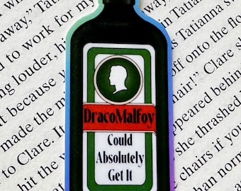 Dramione Fanfic Sticker | AO3 Gift | Matte Vinyl Bookish Decal