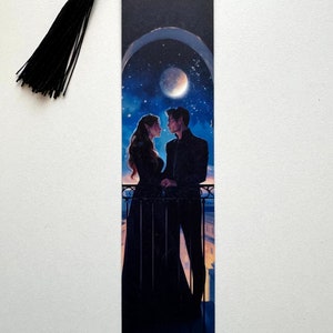 Rhysand & Feyre Bookmark, High Lord of the Night Court, ACOTAR, A Court of Thorns and Roses, Acomaf, A Court of Mist and Fury