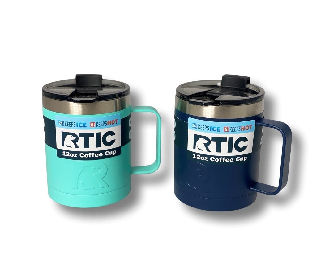 RTIC Black 12oz Coffee Cup