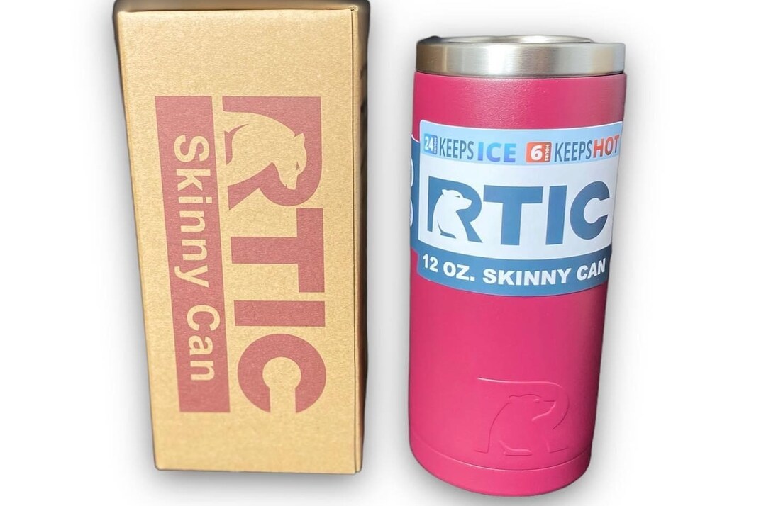 RTIC 12 Oz Skinny Can Cooler Etsy