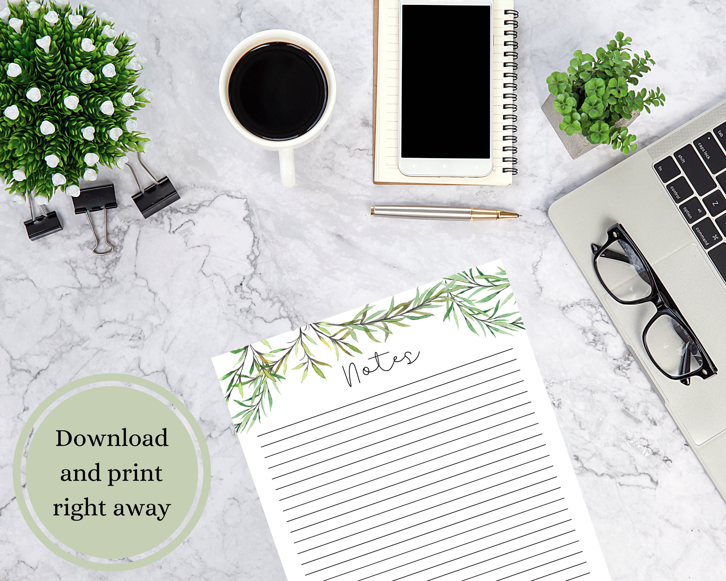 To Do Notes.pdf To Do List Fillable Printable | Notes PDF | Editable List | To-do List ...