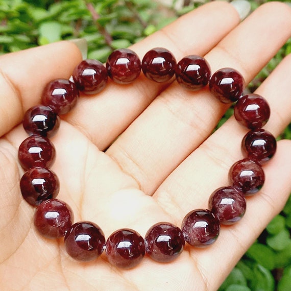 Bracciale Di Granato Hessonite Vendita Online - Foto 12