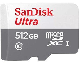 Tarjeta micro SD SanDisk Ultra original de 512 GB de memoria sdhc sdxc tf clase 10 Reino Unido