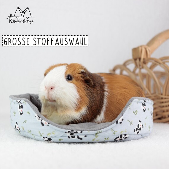Round Flat Guinea Pig Bed Etsy