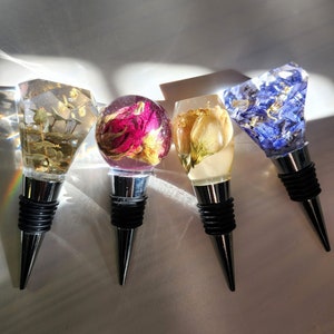 Wine Stopper | Wedding Preservation | Bouquet Preservation | Bottle Stopper | Flower Preservation | Bridal Gift | Homeware