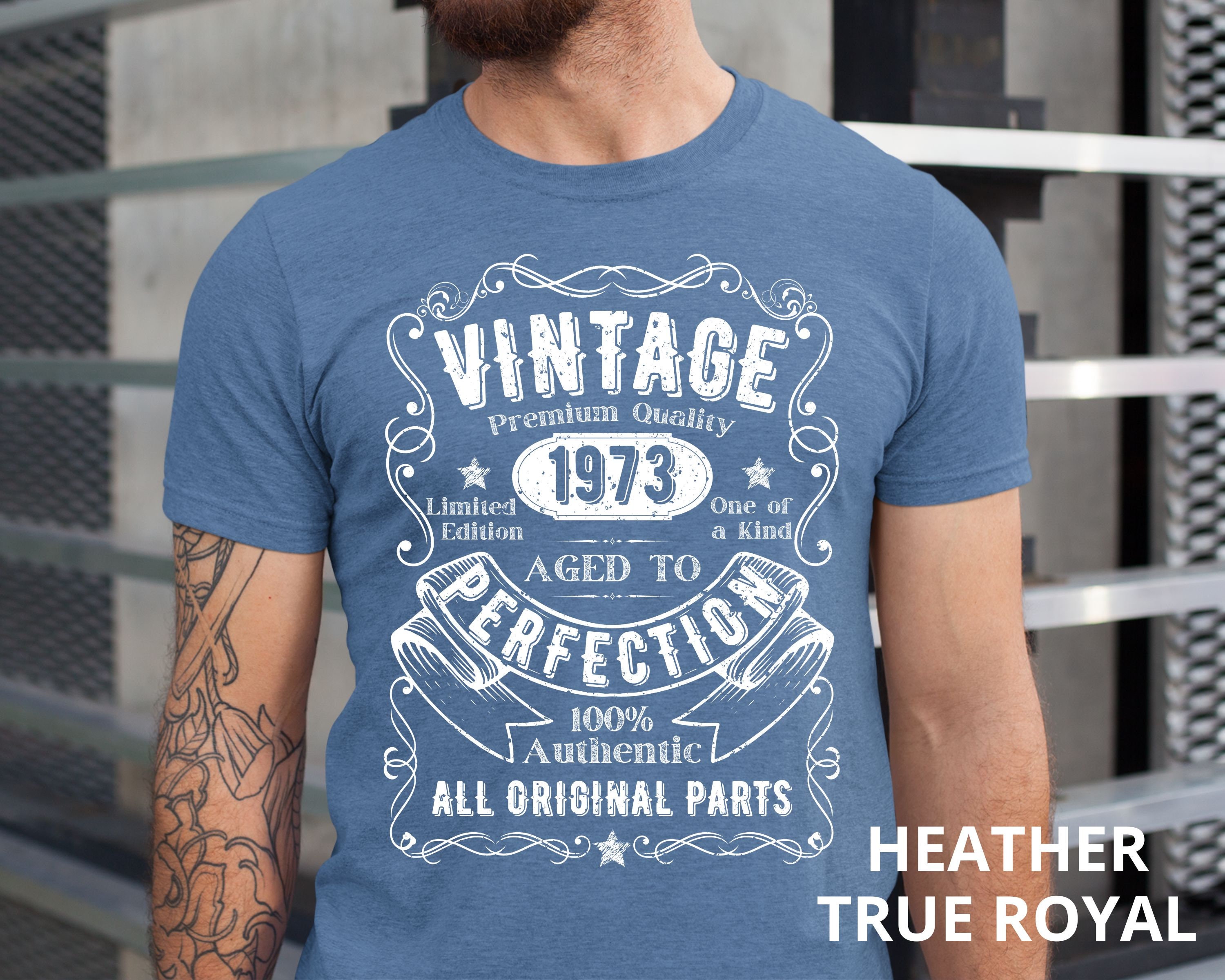 Discover 1973 Vintage Shirt, 50th Birthday Shirt, Retro 50th Birthday Shirt