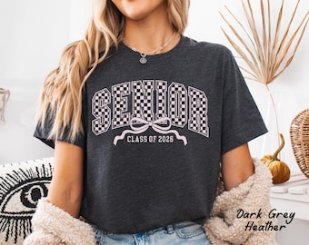 Senior 2026 Shirt, Retro Senior Class of 2026 Shirt, Senior T Shirts, Senior 2026 Graduation Gift, High School Senior Shirt, Senior Gift