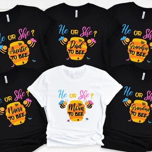 He Or She Mom To Bee Shirt, Bumble Bee Gender Reveal Party Shirts, Pregnancy Reveal Shirt, Keeper of the Gender, Mom to be Shirt, Auntie Tee